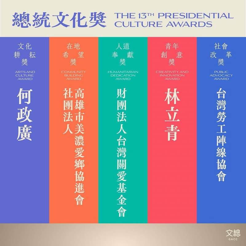 【獲獎】美濃愛鄉協進會榮獲第十三屆總統文化獎「在地希望獎」